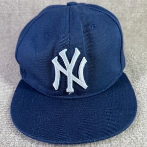 Unbranded New York Yankees Hat Mens OSFA Navy Blue Snapback Baseball Cap